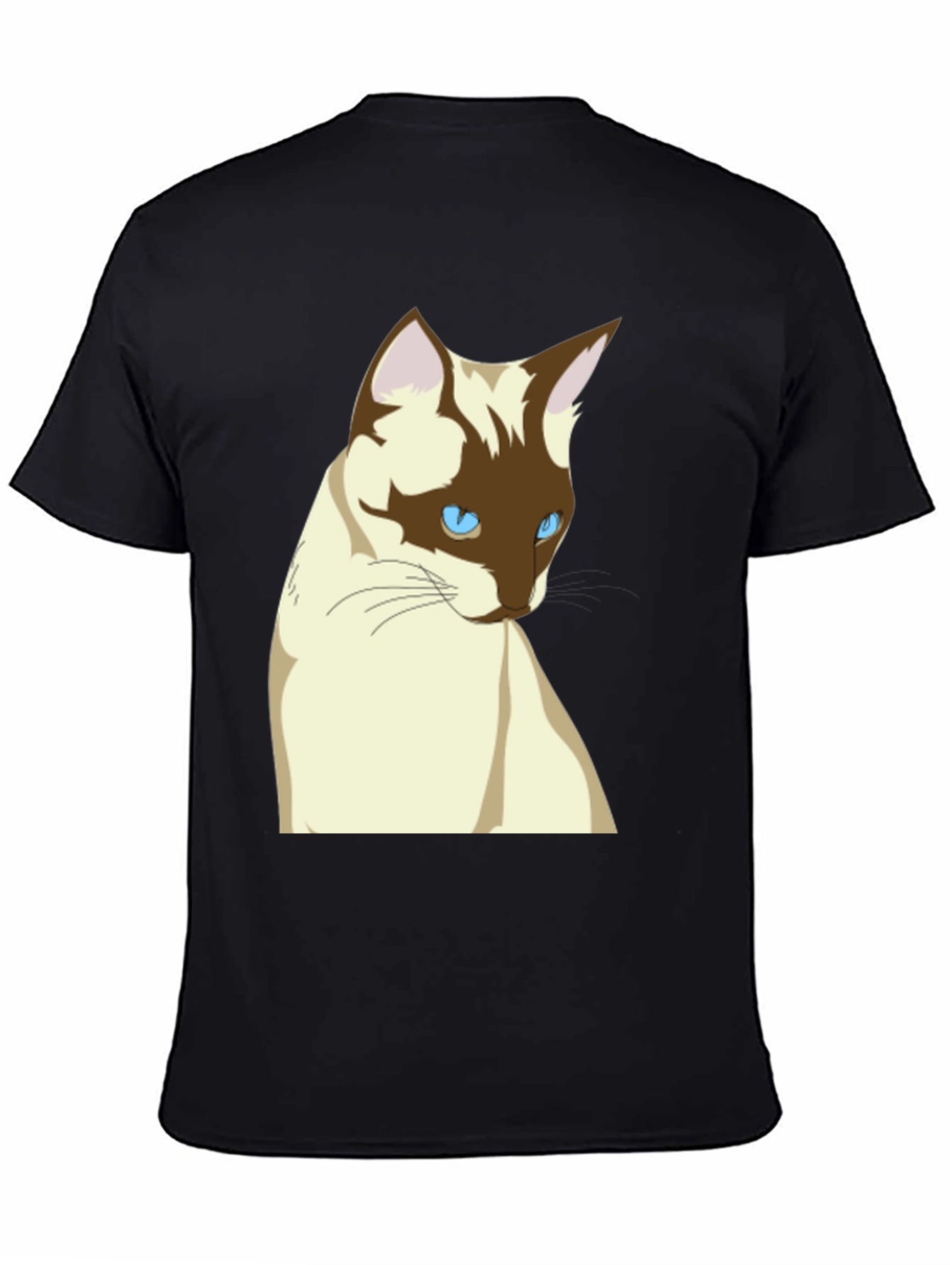 Siamese Cat T-Shirt - Cool Cat Graphic Tee