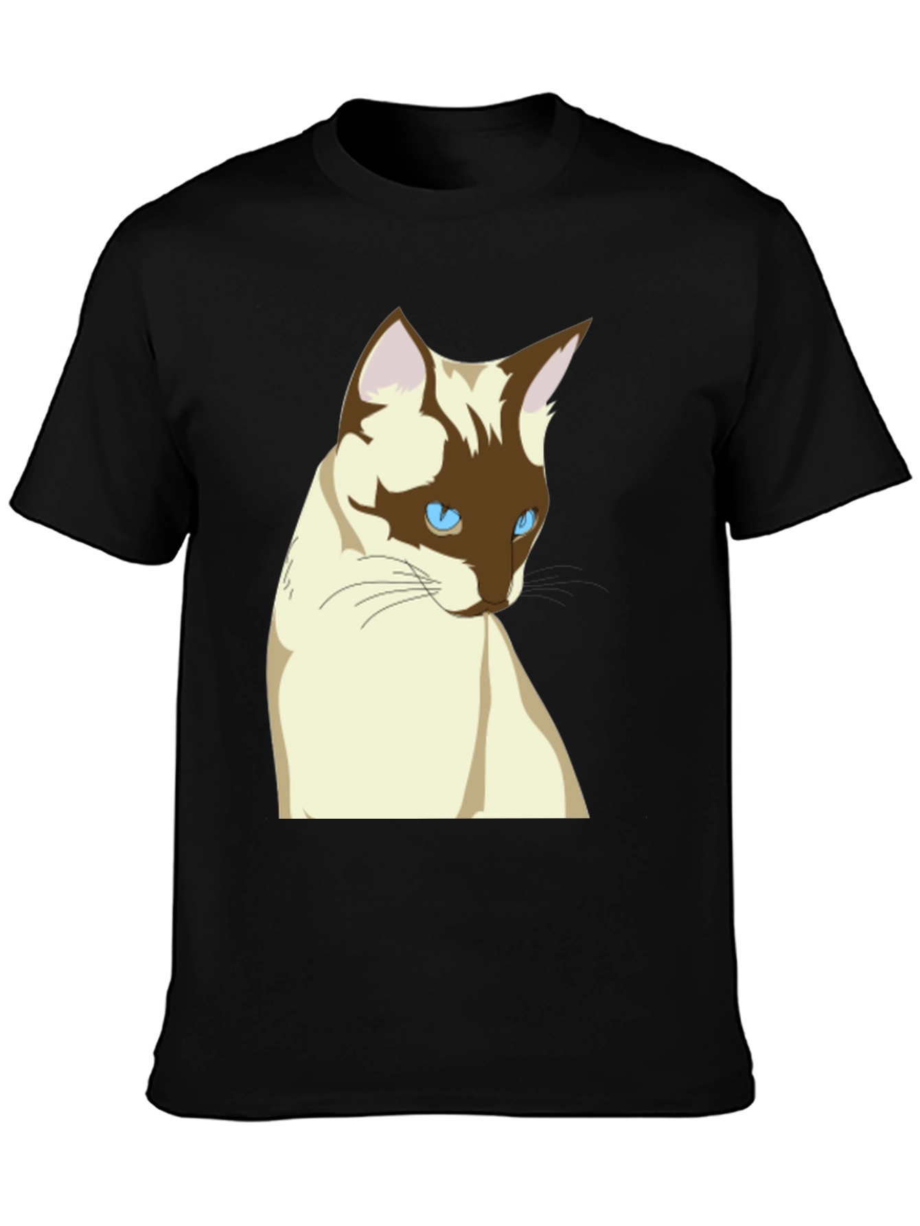 Siamese Cat T-Shirt - Cool Cat Graphic Tee