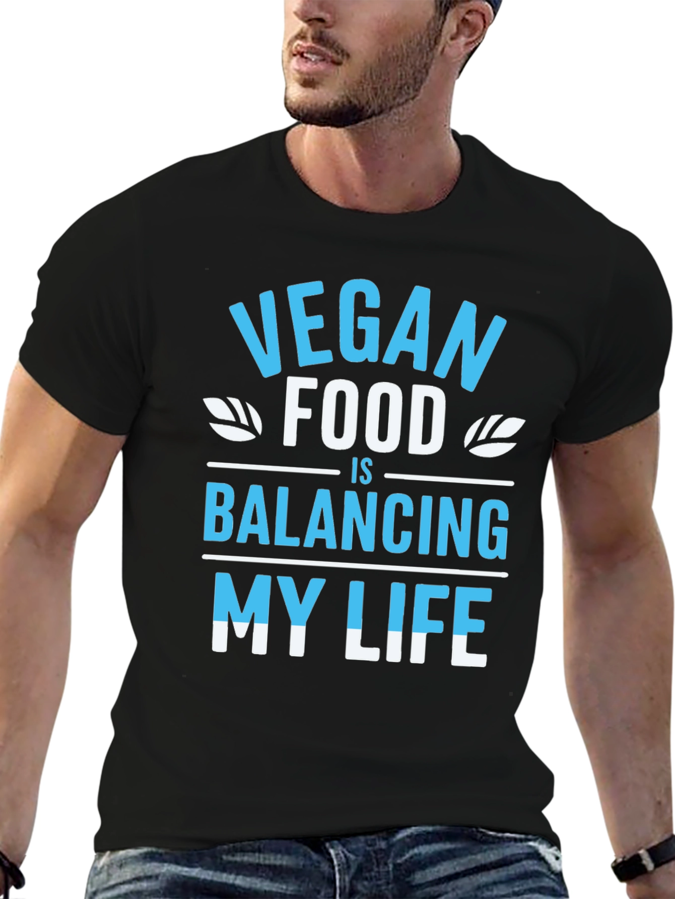 Vegan Food Balancing My Life T-Shirt