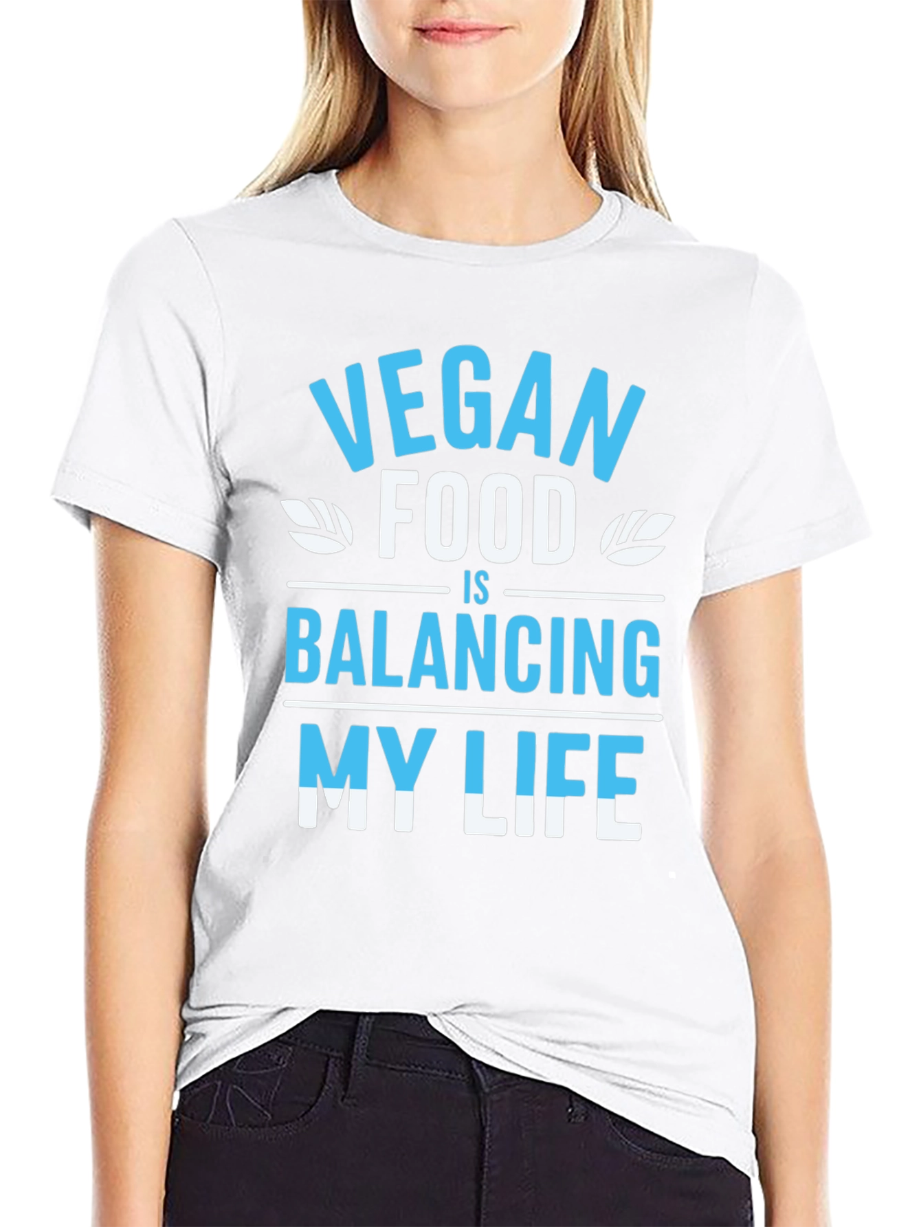 Vegan Food Balancing My Life T-Shirt