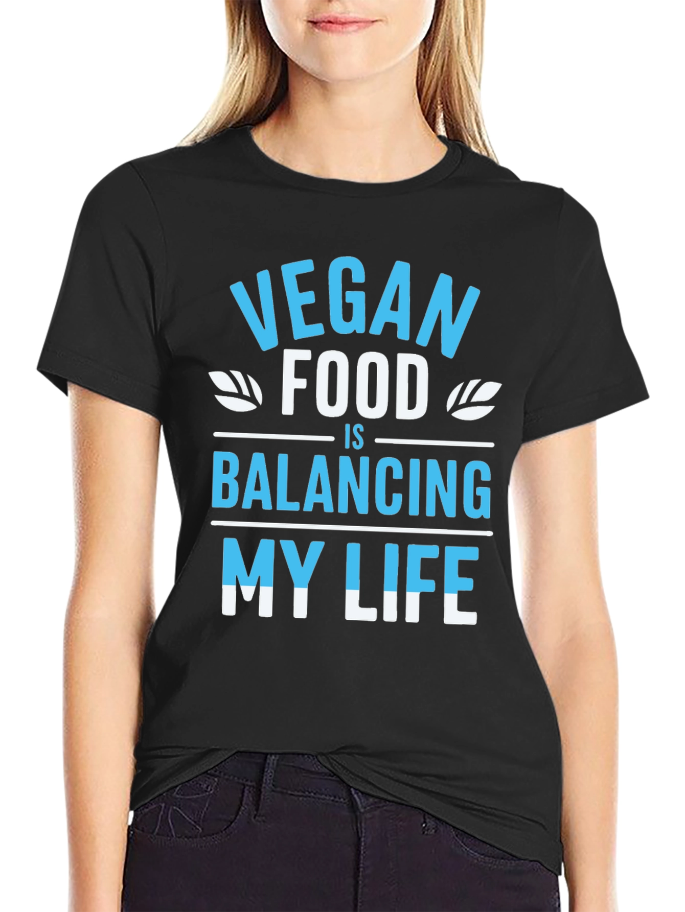 Vegan Food Balancing My Life T-Shirt