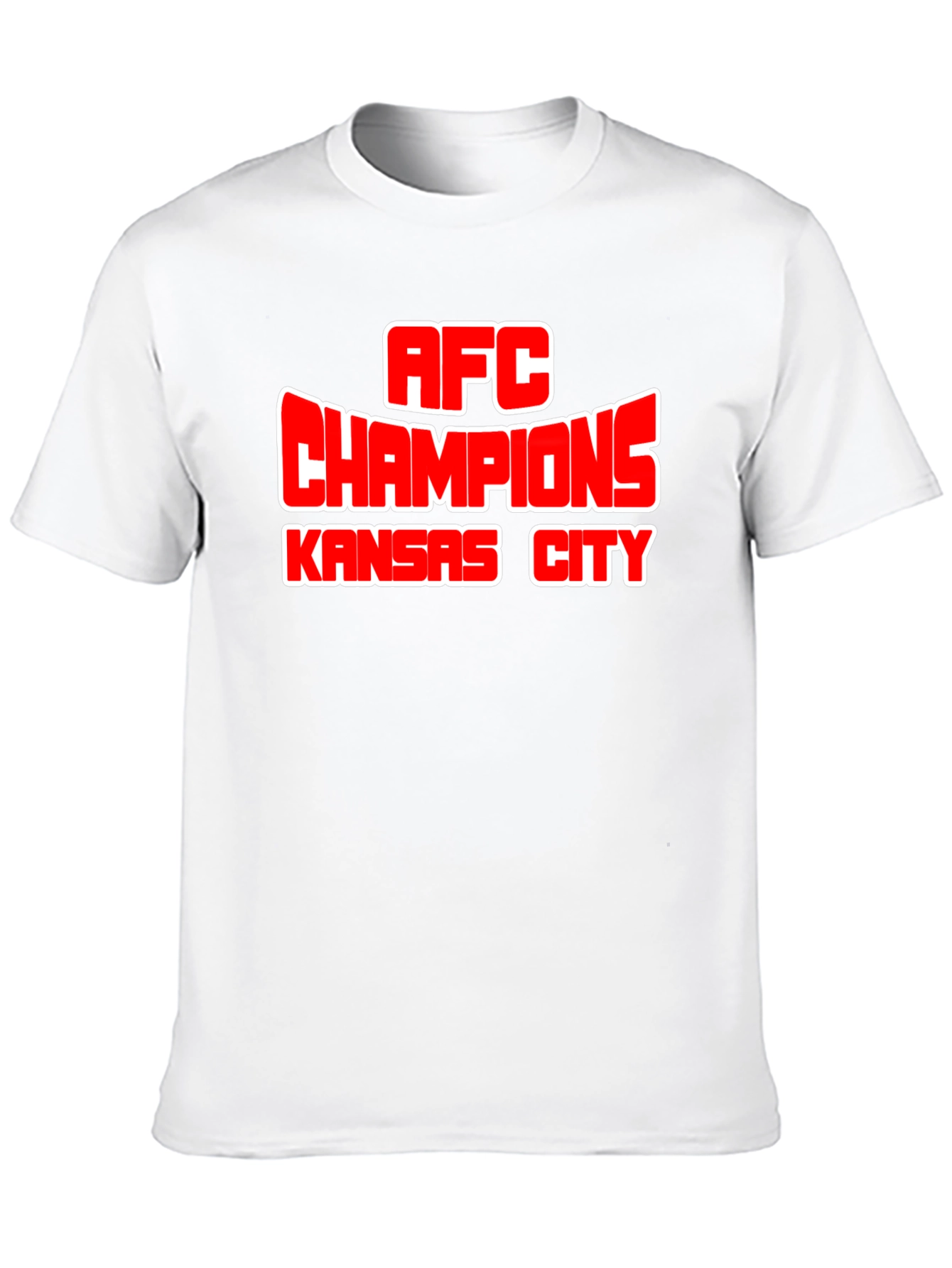 AFC Champions Kansas City Black T-Shirt
