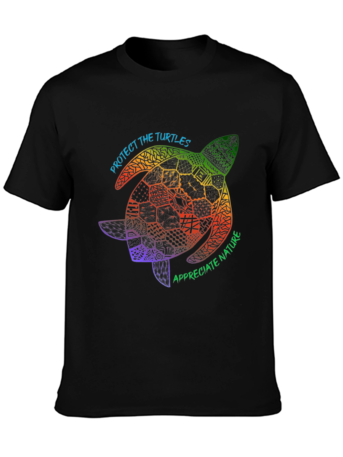 Protect Turtles Graphic Tee - Nature Lover T-Shirt