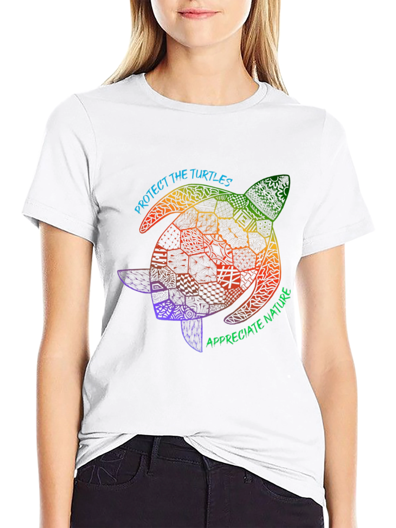 Protect Turtles Graphic Tee - Nature Lover T-Shirt