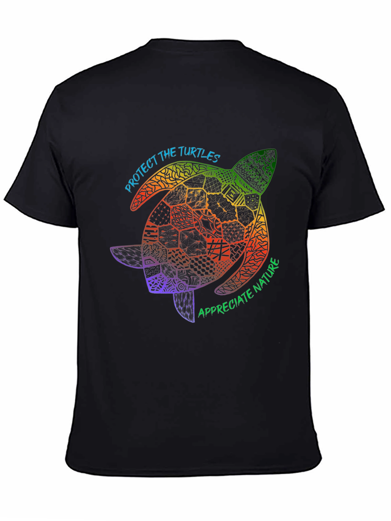 Protect Turtles Graphic Tee - Nature Lover T-Shirt