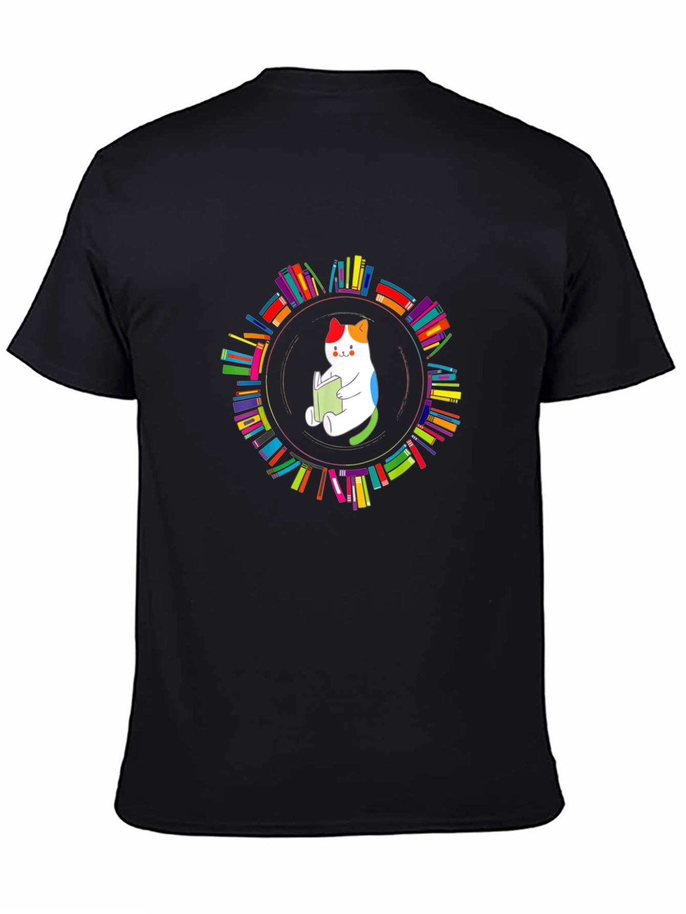 Bookworm Cat T-Shirt