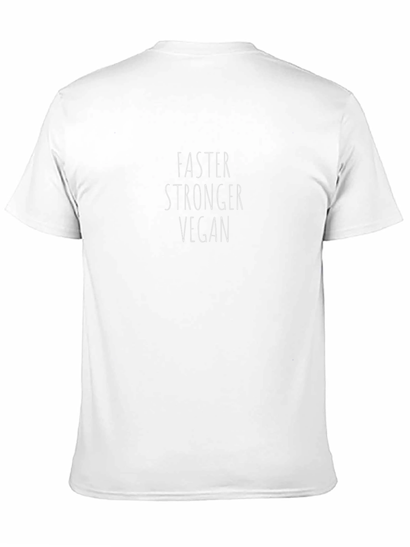 Faster Stronger Vegan Graphic Tee