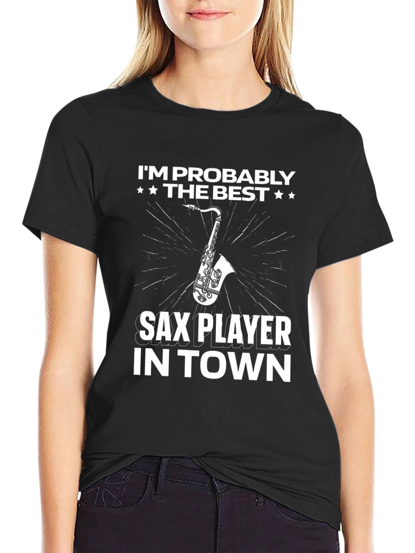 Best Sax Player T-Shirt - Music Lover Tee