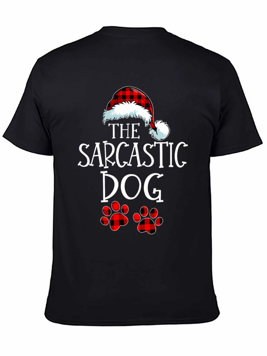 Sarcastic Dog Christmas Graphic Tee