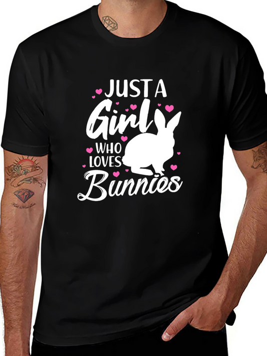 Just a Girl Who Loves Bunnies T-Shirt
