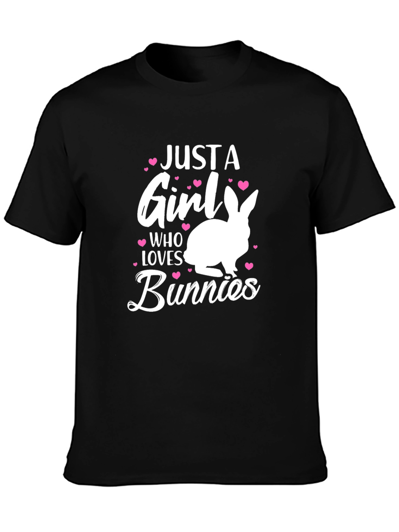 Just a Girl Who Loves Bunnies T-Shirt