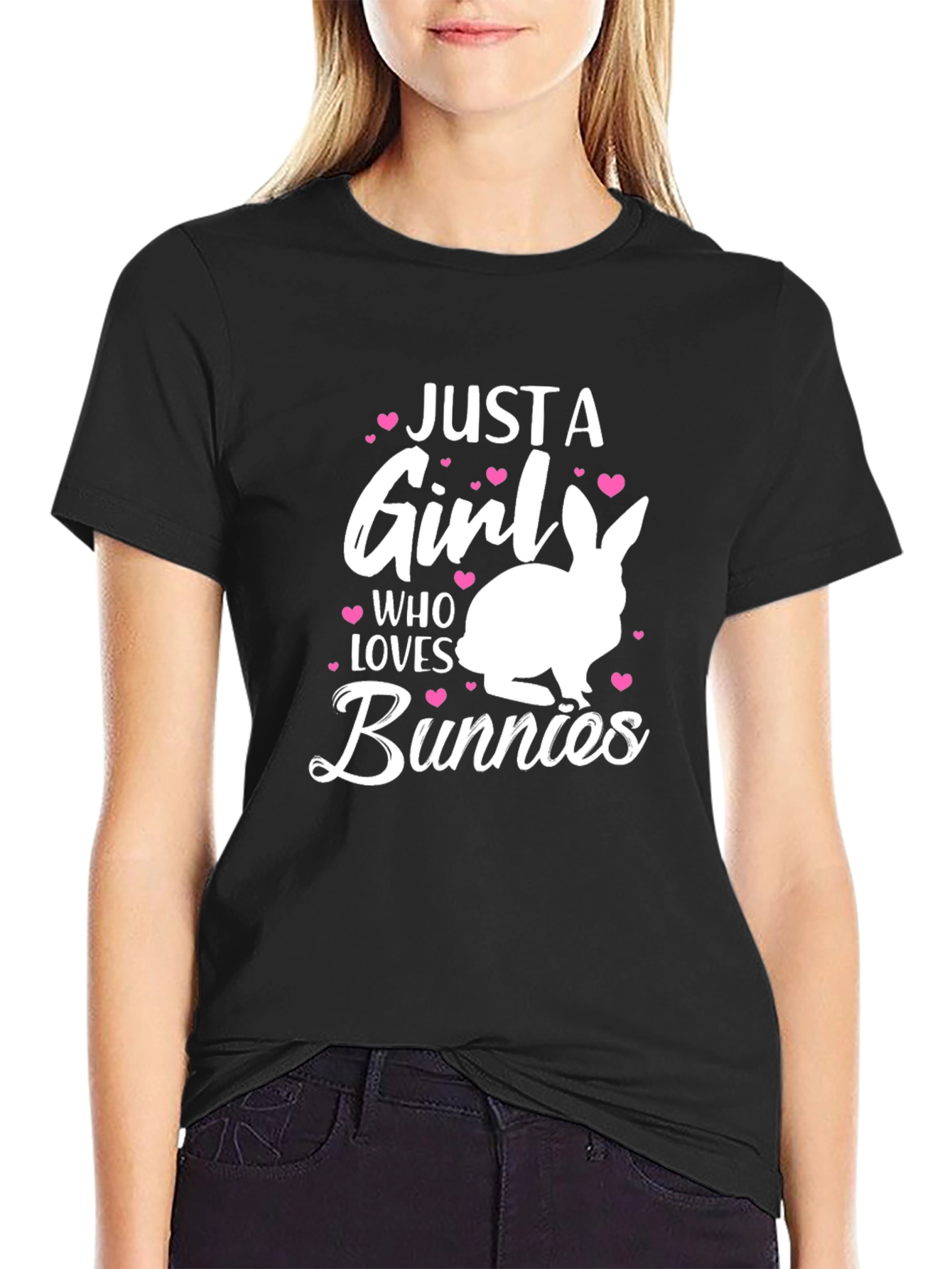 Just a Girl Who Loves Bunnies T-Shirt