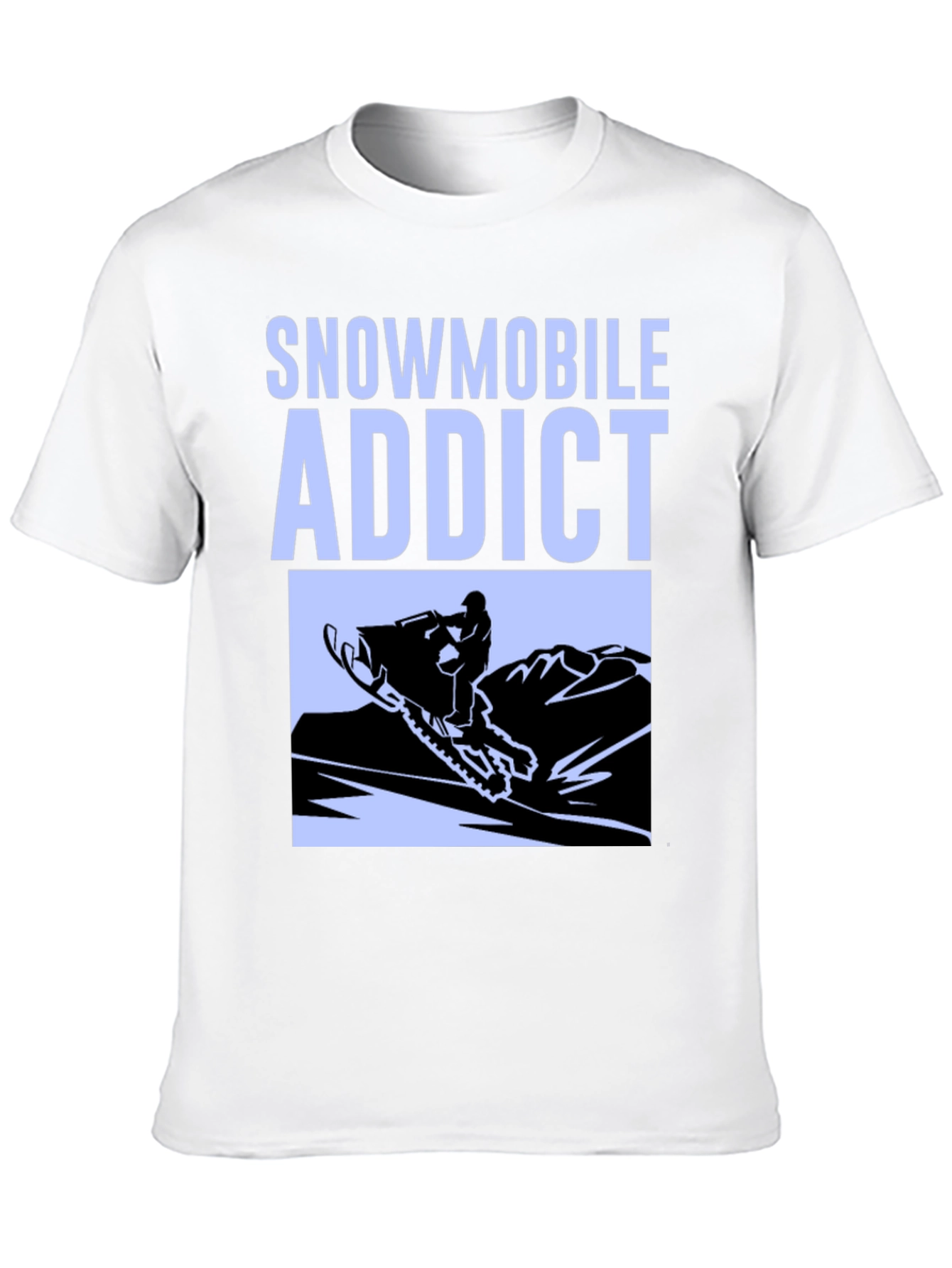 Snowmobile Addict Graphic Tee