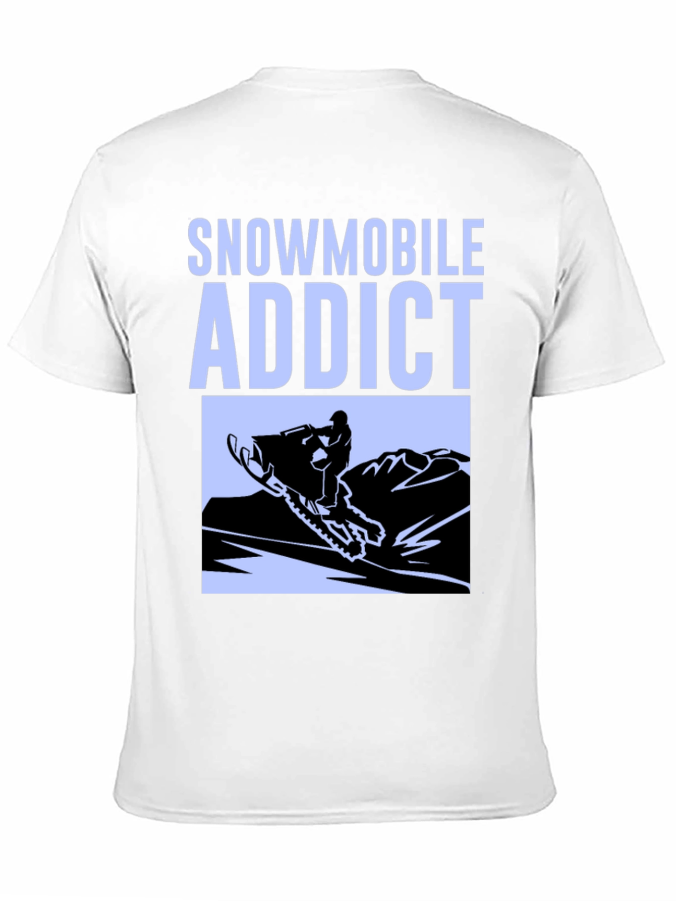 Snowmobile Addict Graphic Tee