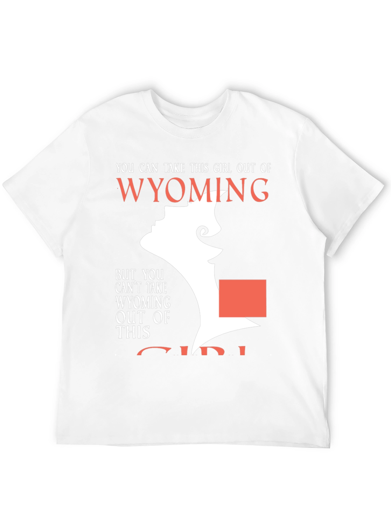 Wyoming Girl T-Shirt -  Novelty State Pride Tee