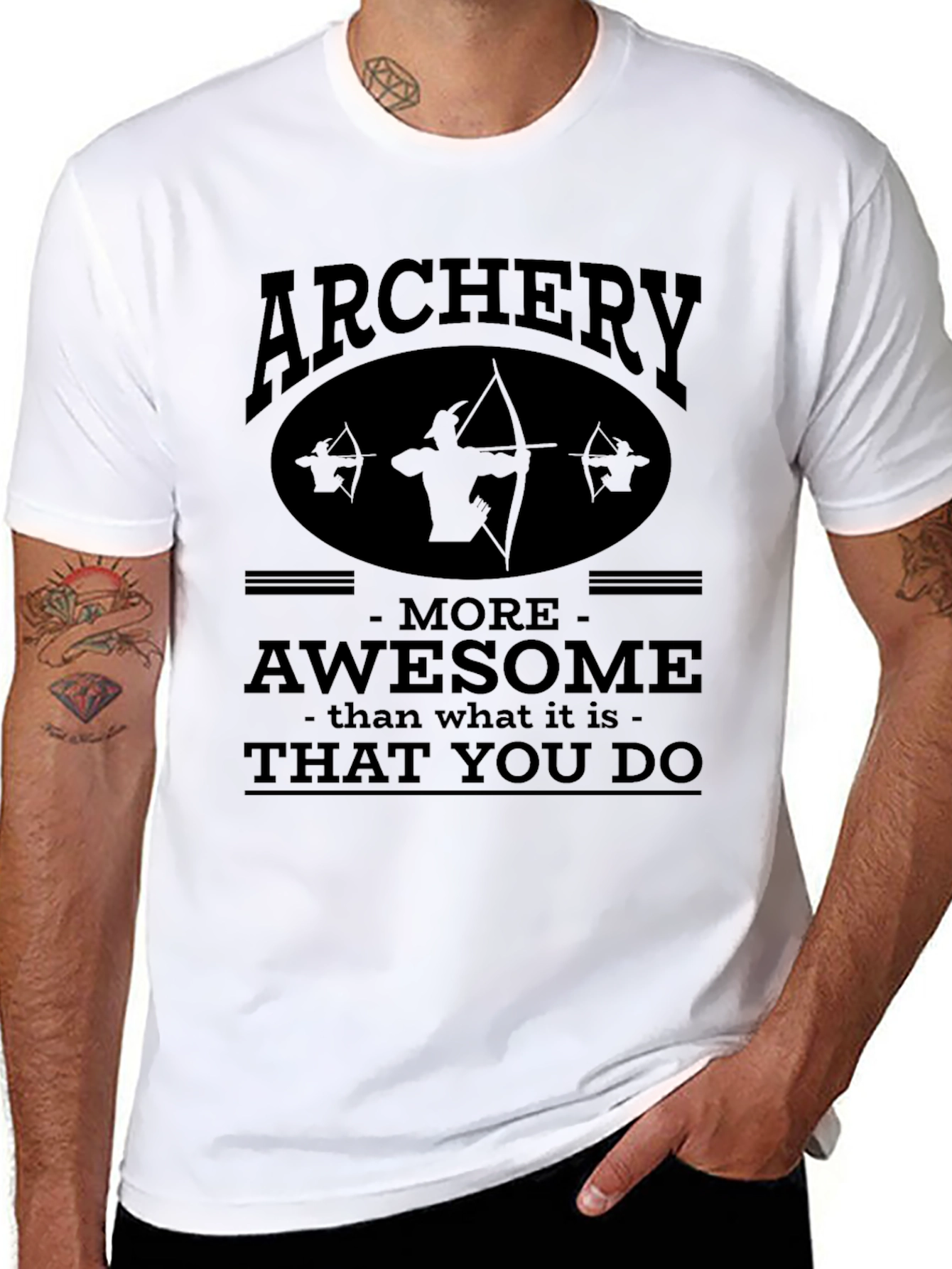 Archery Awesome Graphic T-Shirt