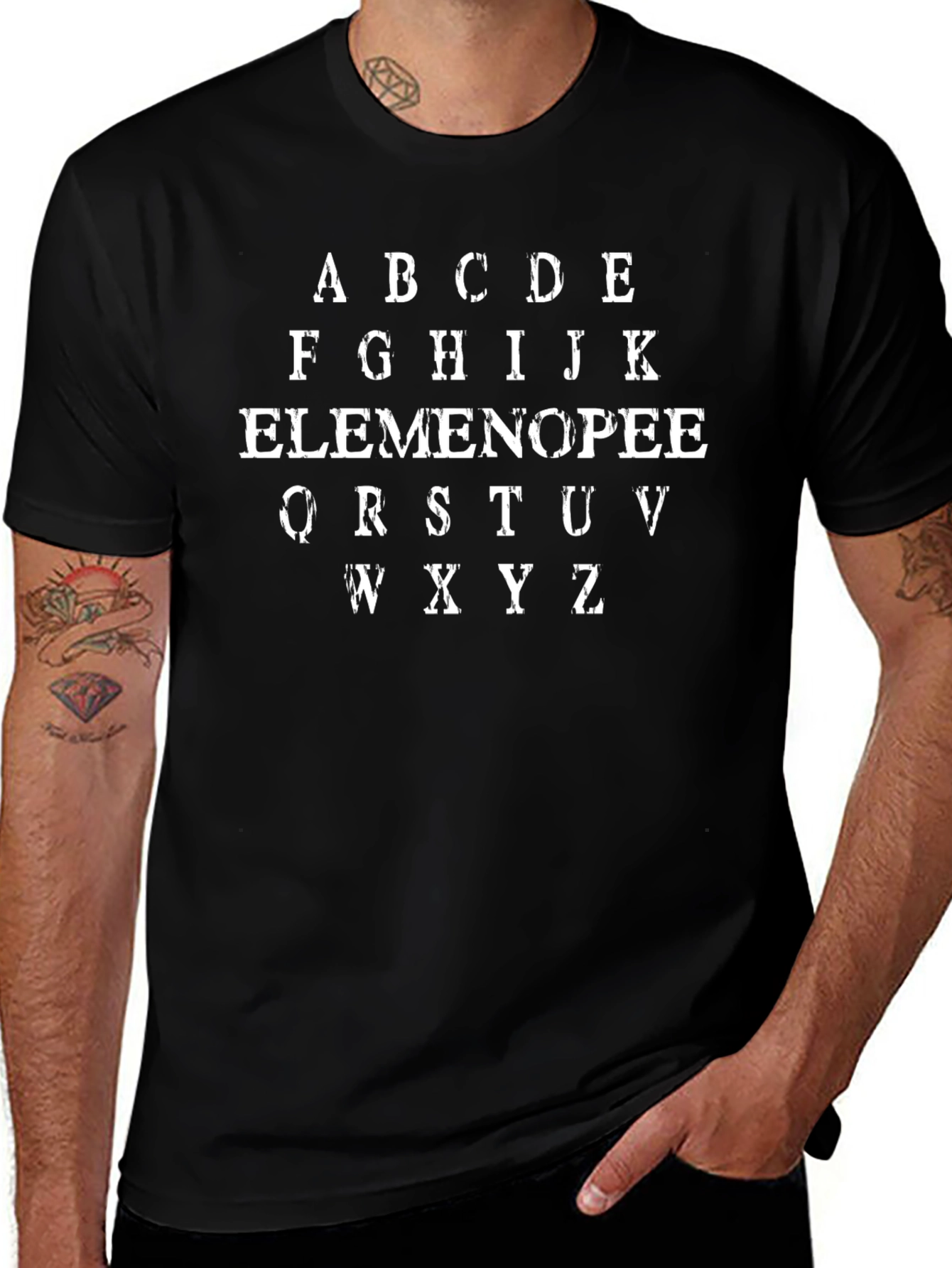Alphabet Elemnopeee Funny T-Shirt