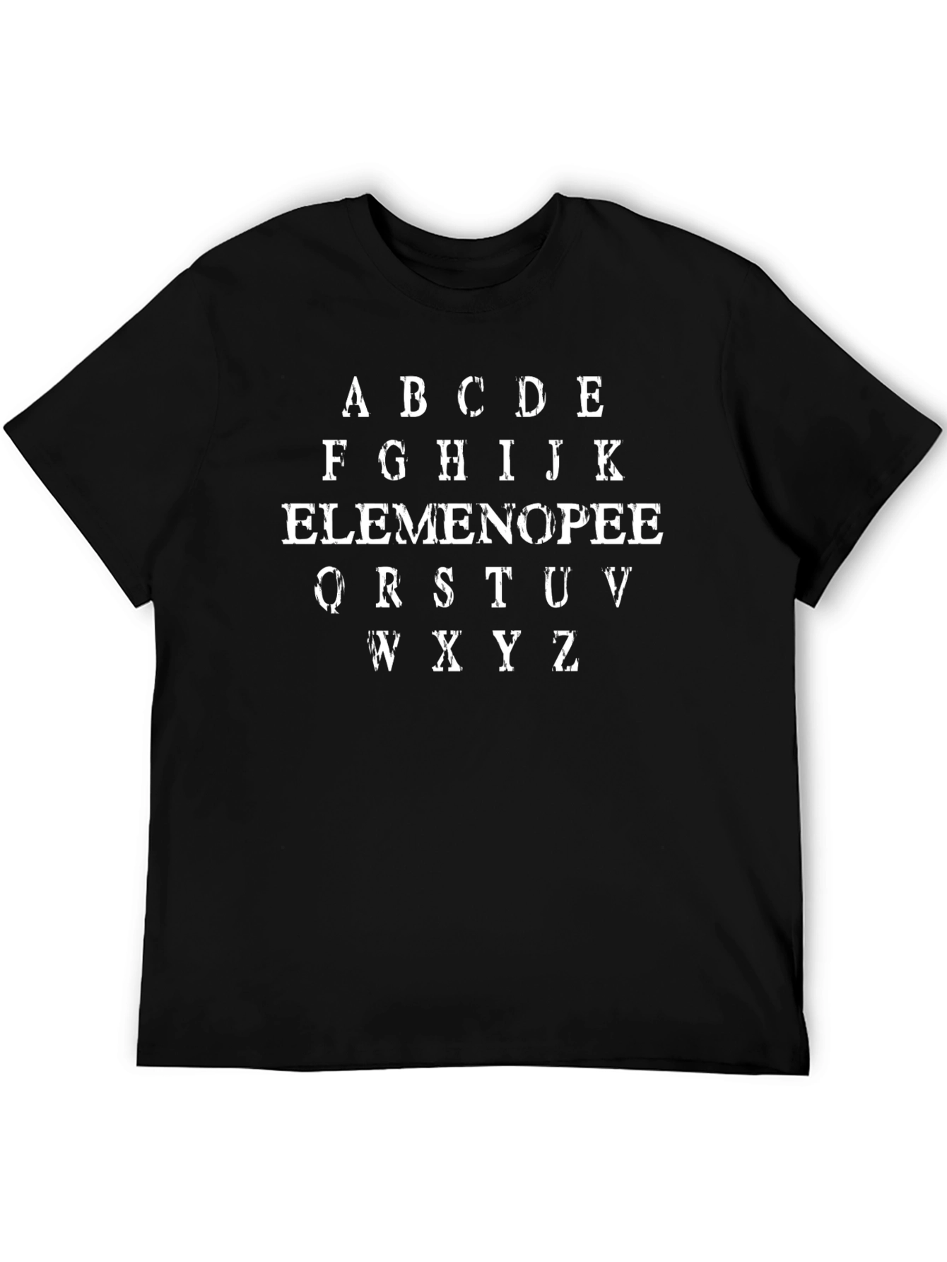 Alphabet Elemnopeee Funny T-Shirt