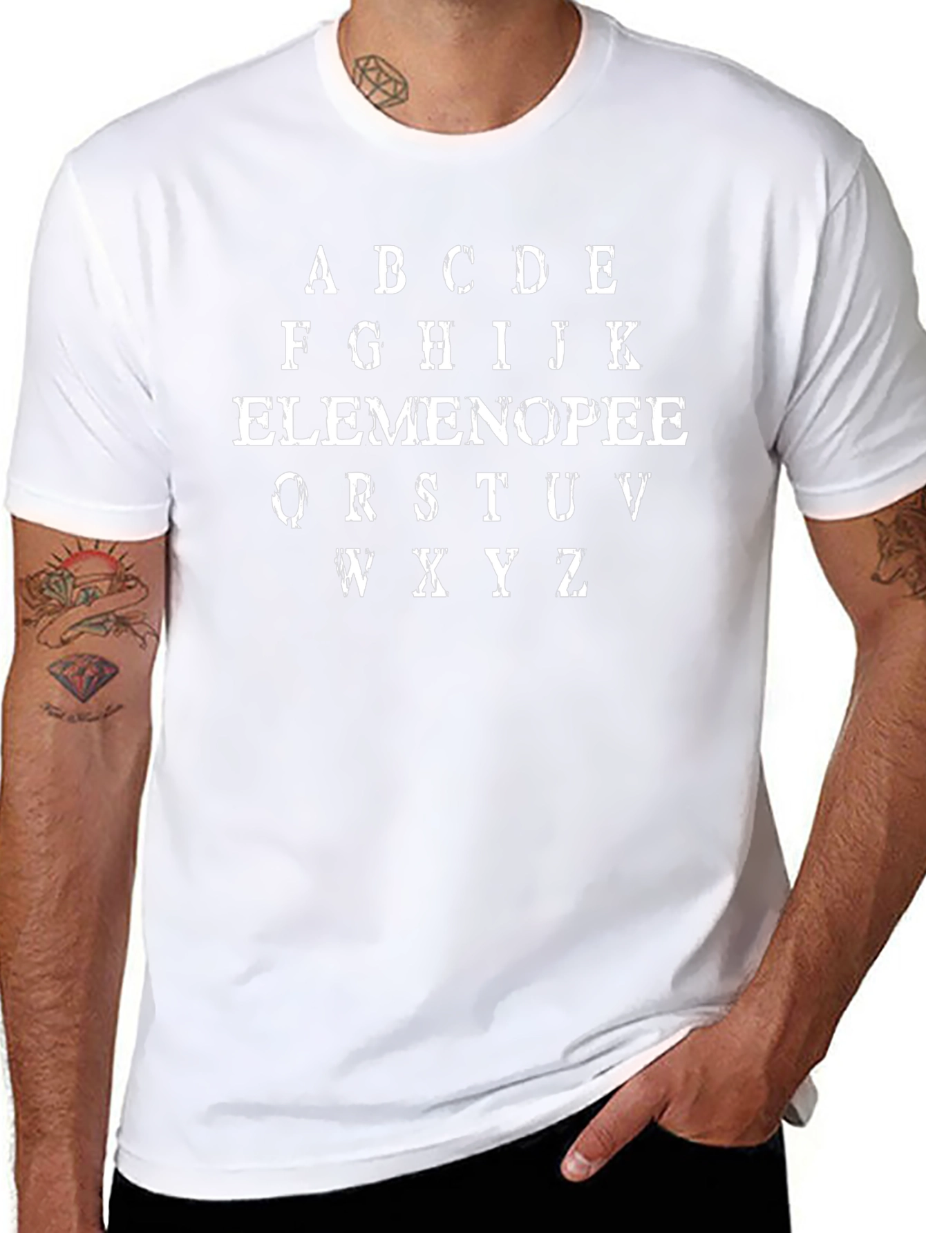Alphabet Elemnopeee Funny T-Shirt