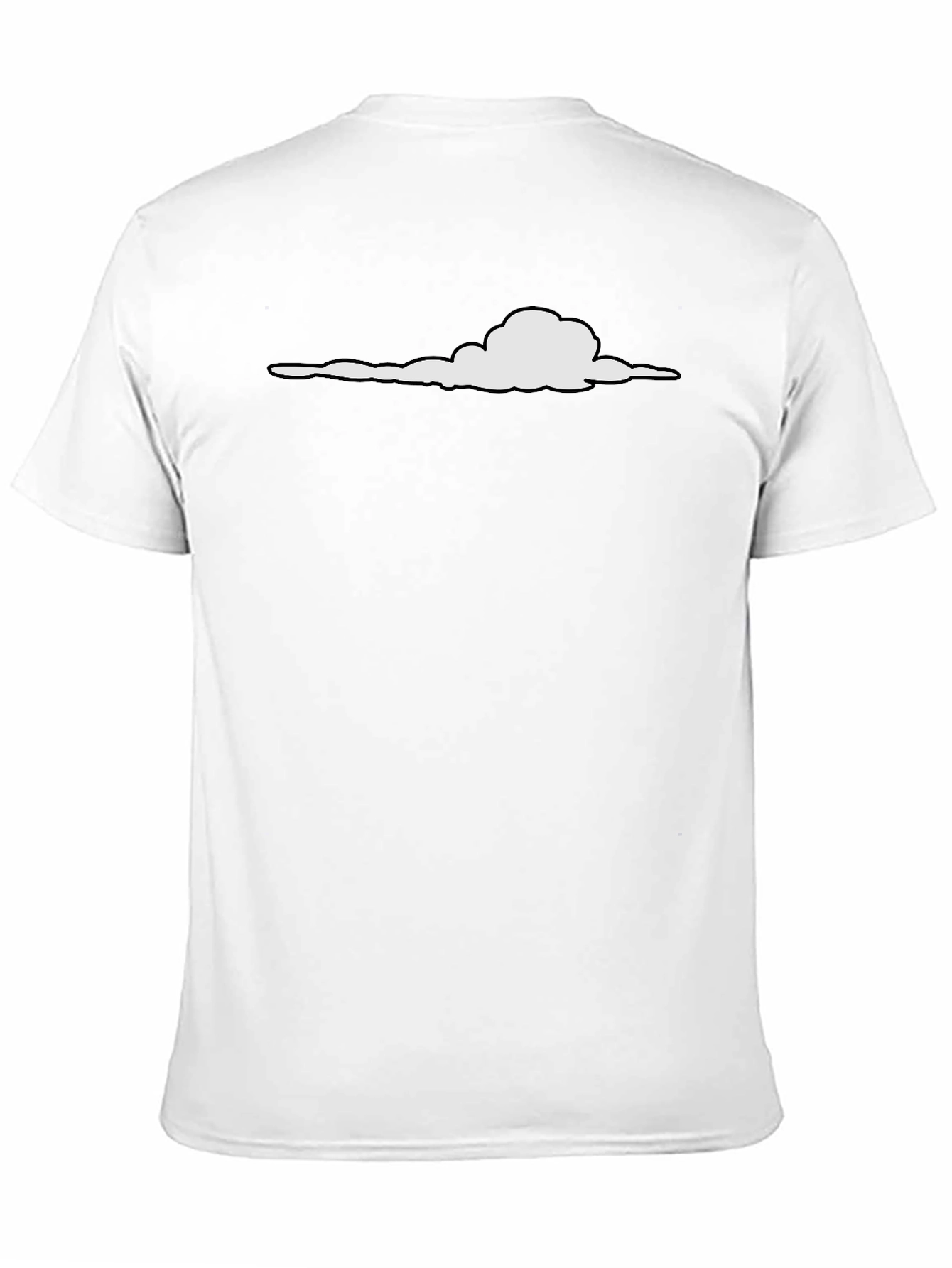 Black Cloud Graphic Tee - Casual Comfort