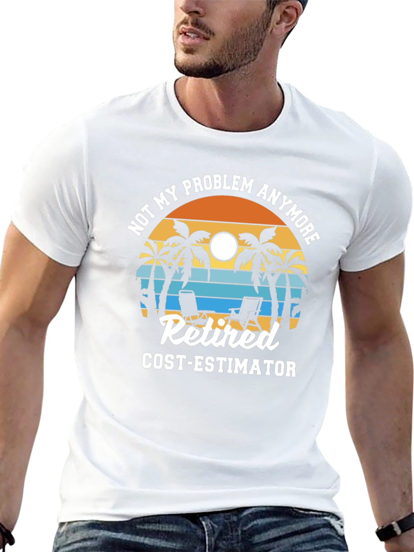 Retired Cost Estimator Graphic T-Shirt
