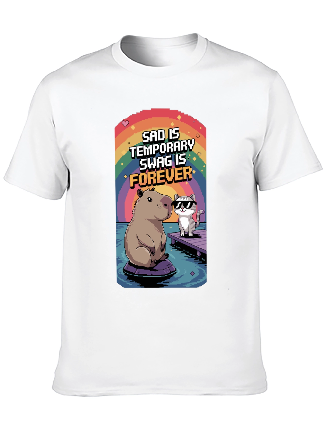 Sad is Temporary Swag is Forever T-Shirt