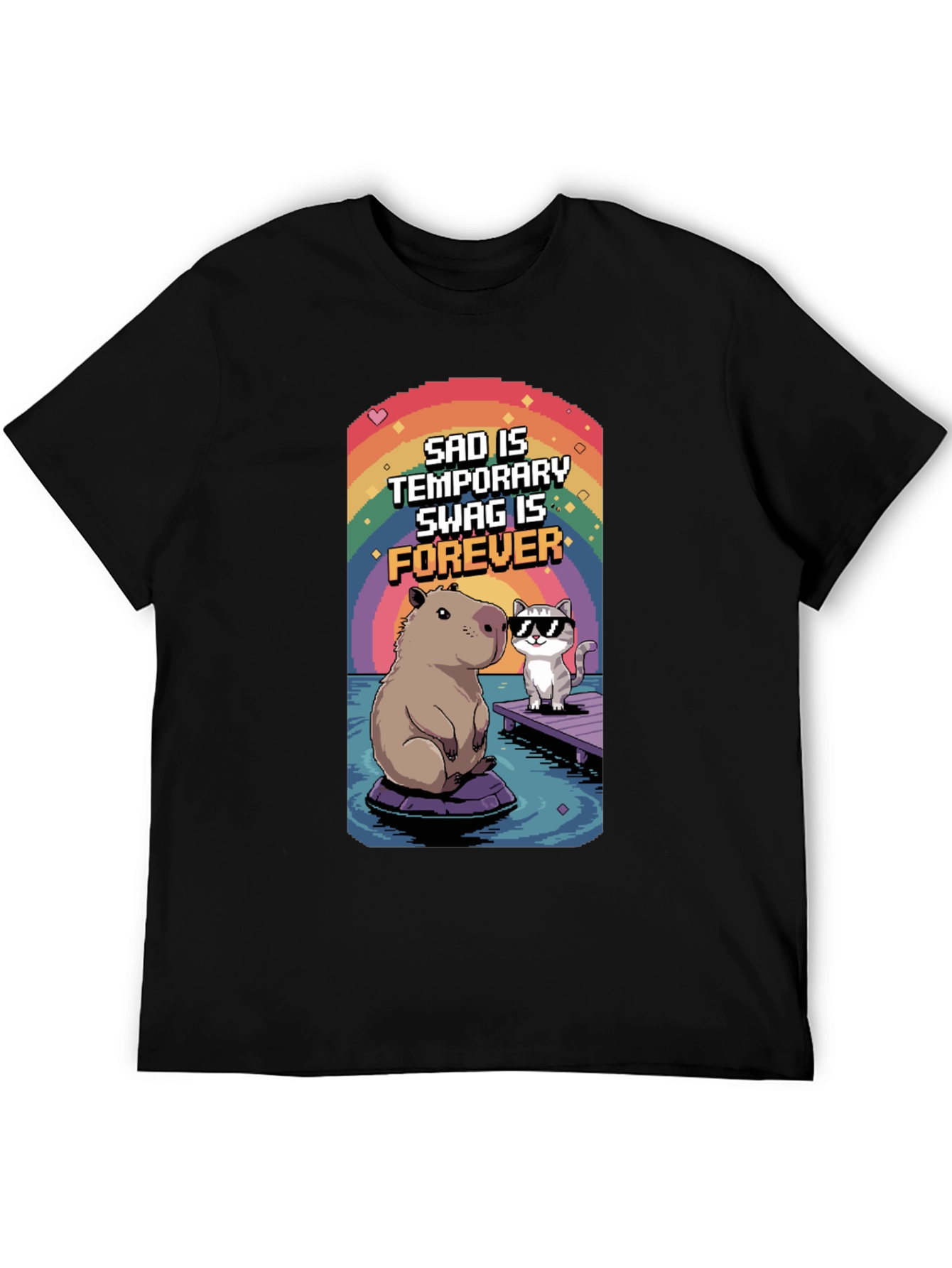 Sad is Temporary Swag is Forever T-Shirt