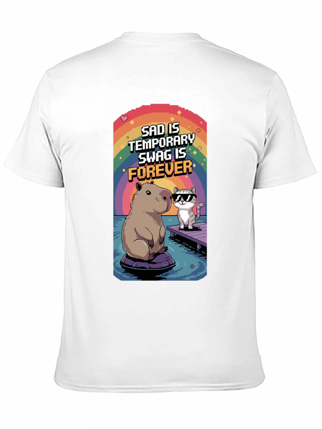 Sad is Temporary Swag is Forever T-Shirt