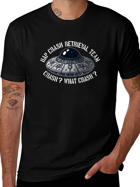 UAP Crash Retrieval Team UFO Graphic T-Shirt