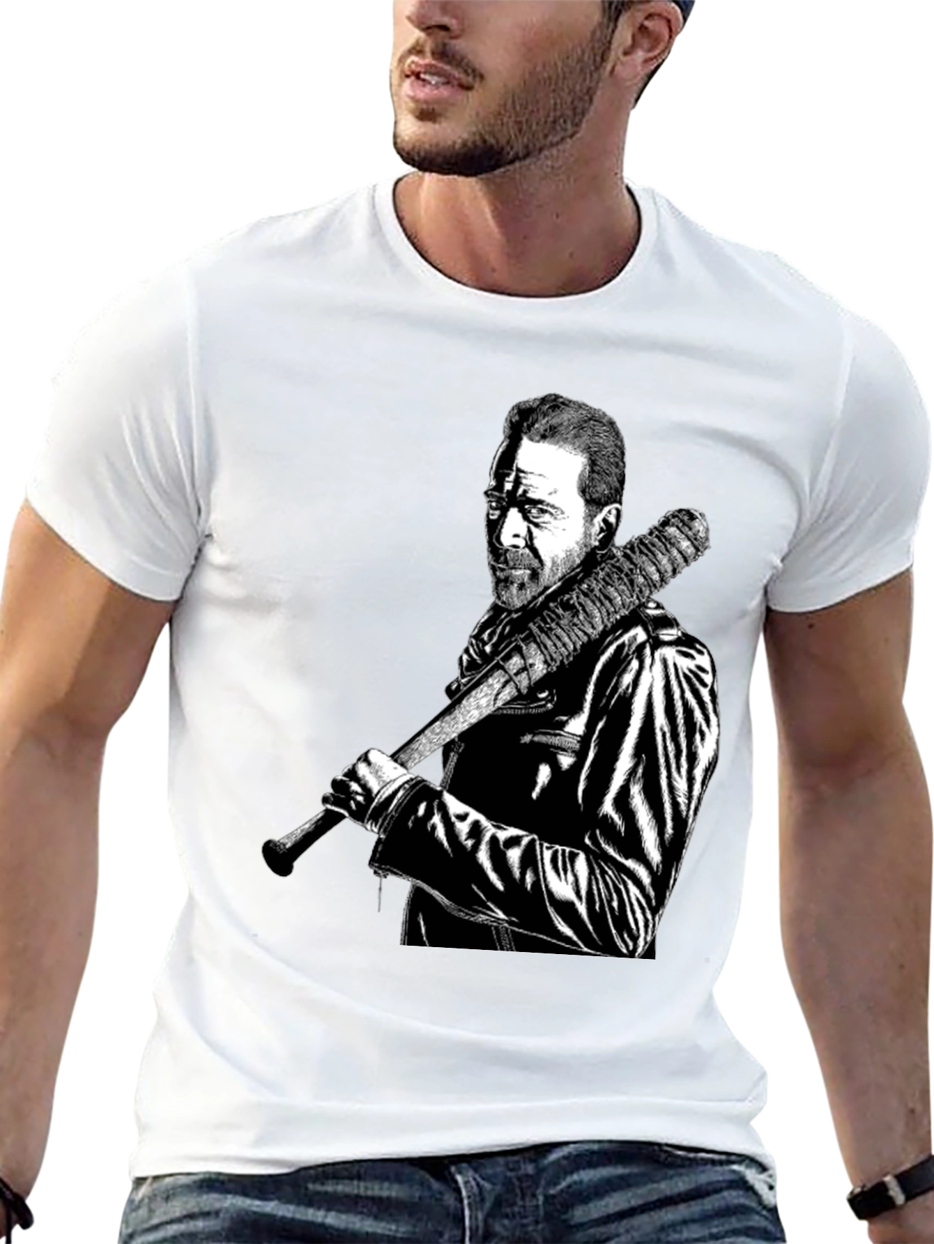 Negan Walking Dead Graphic T-Shirt