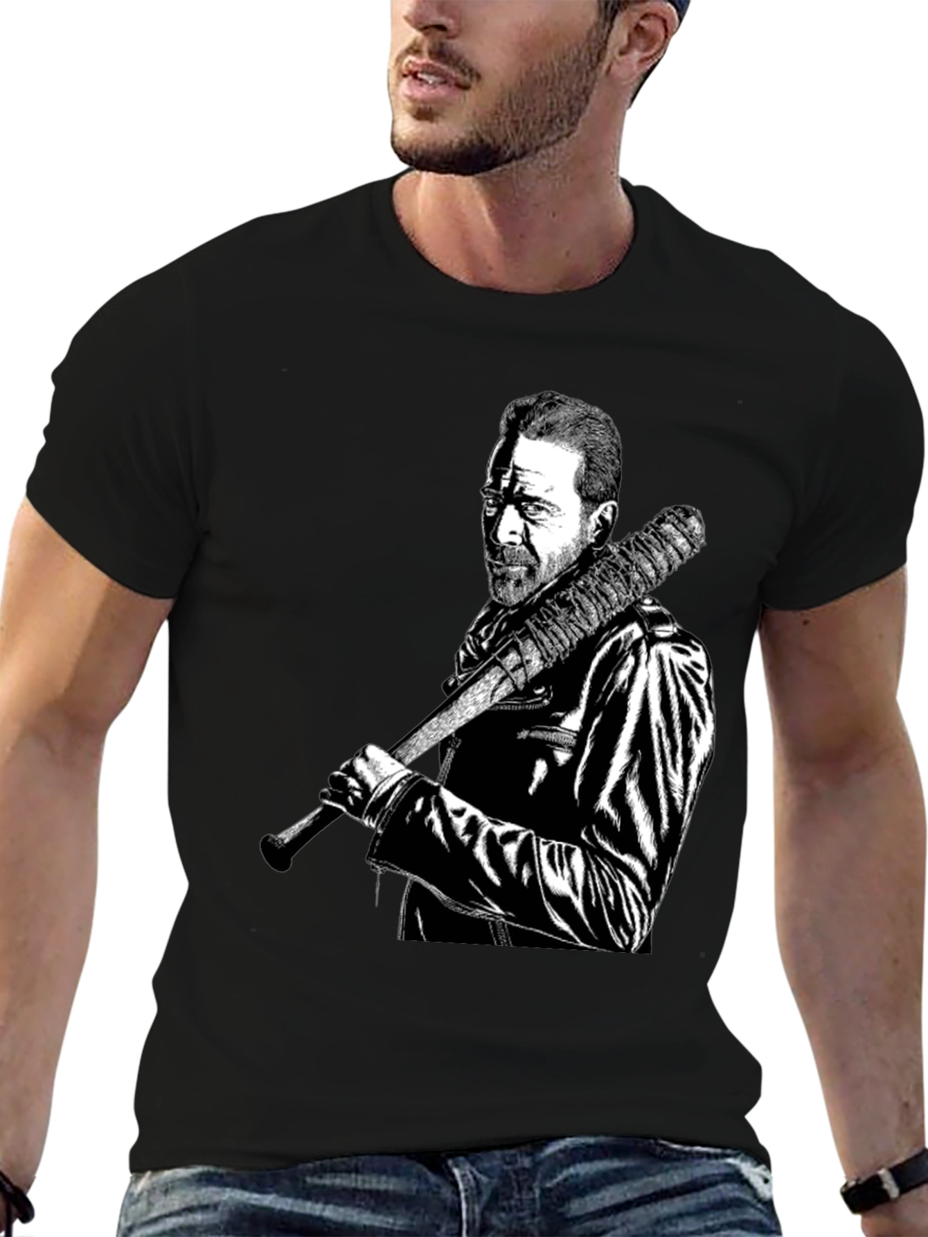 Negan Walking Dead Graphic T-Shirt