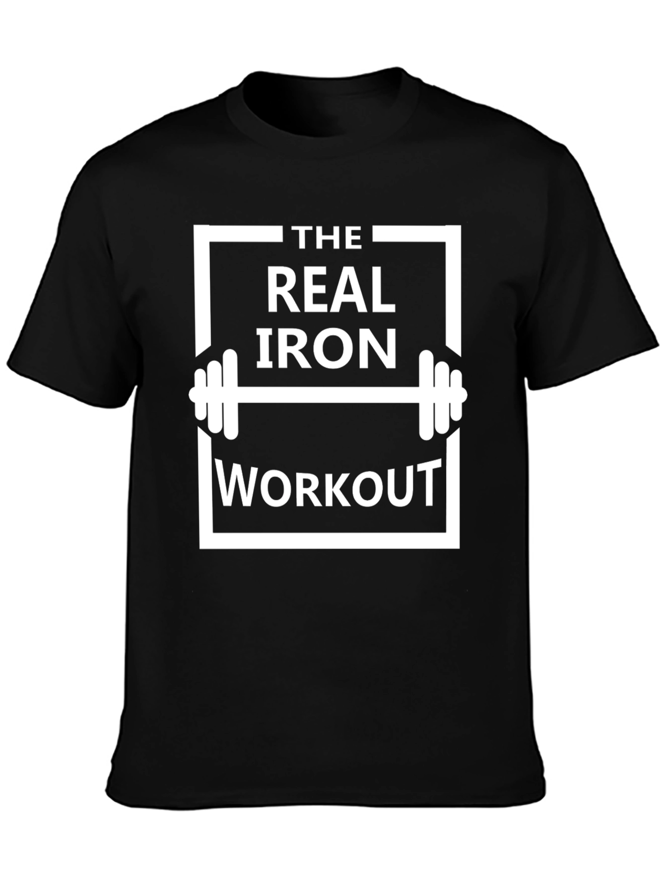 The Real Iron Workout Graphic T-Shirt