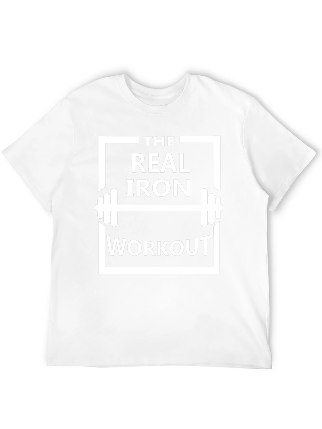 The Real Iron Workout Graphic T-Shirt