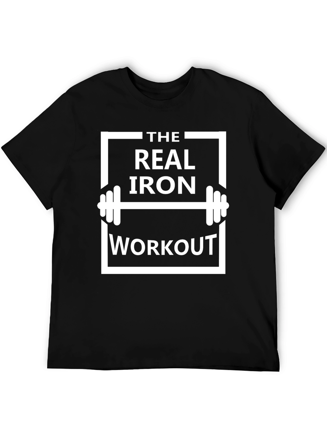 The Real Iron Workout Graphic T-Shirt
