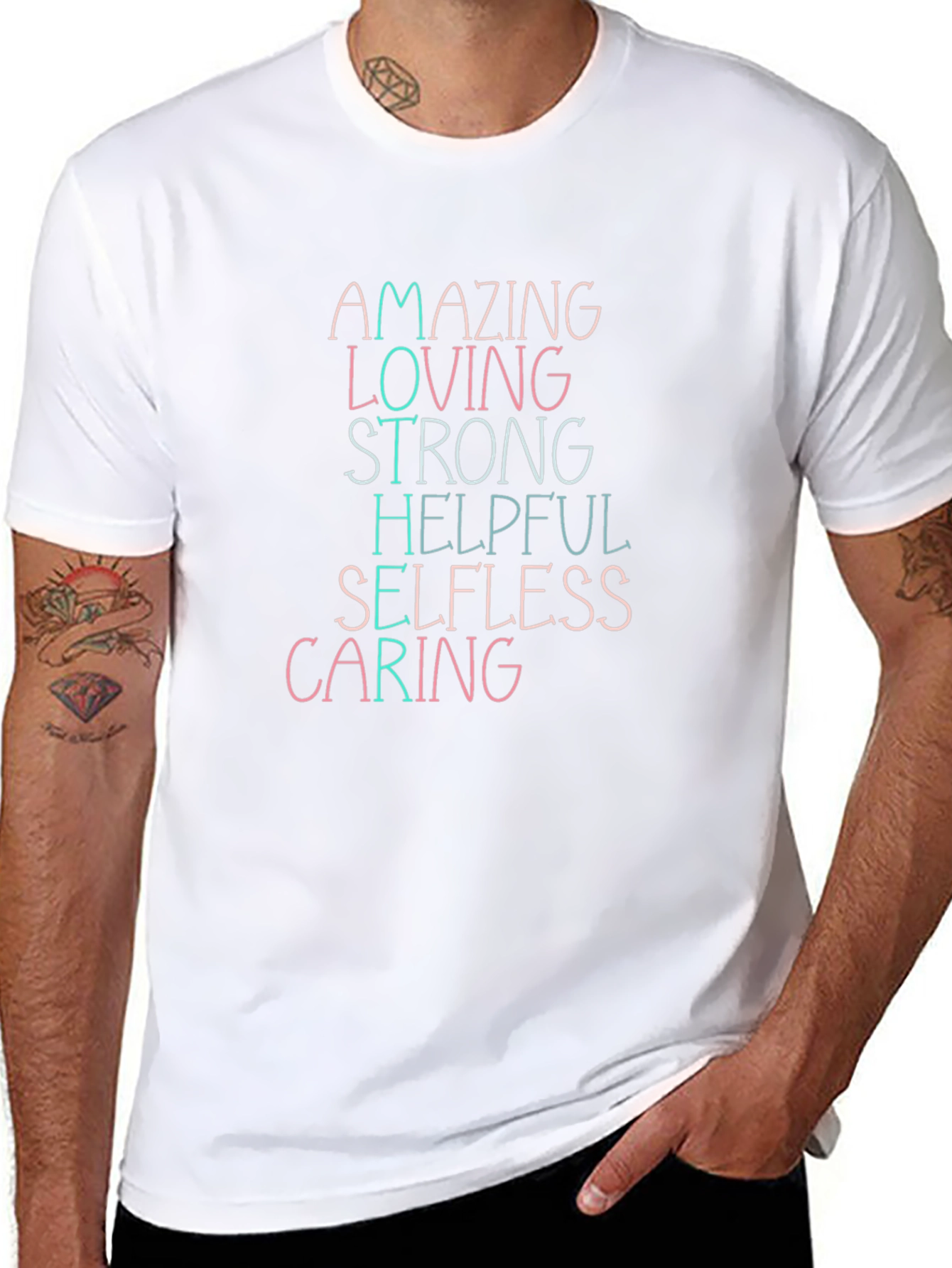 Amazing Loving Strong Graphic T-Shirt