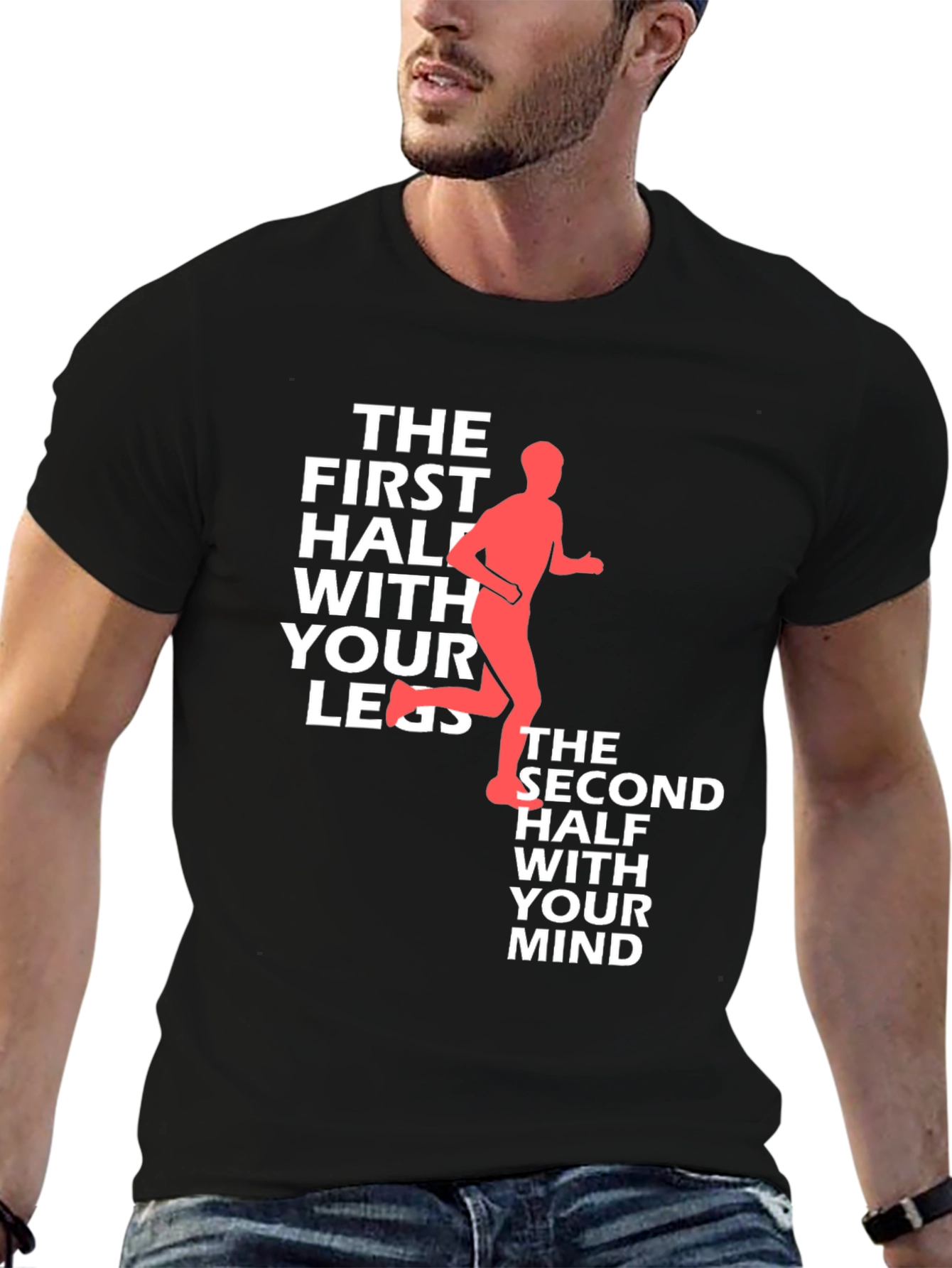 Runners Mind T-Shirt - Half Marathon Inspiration