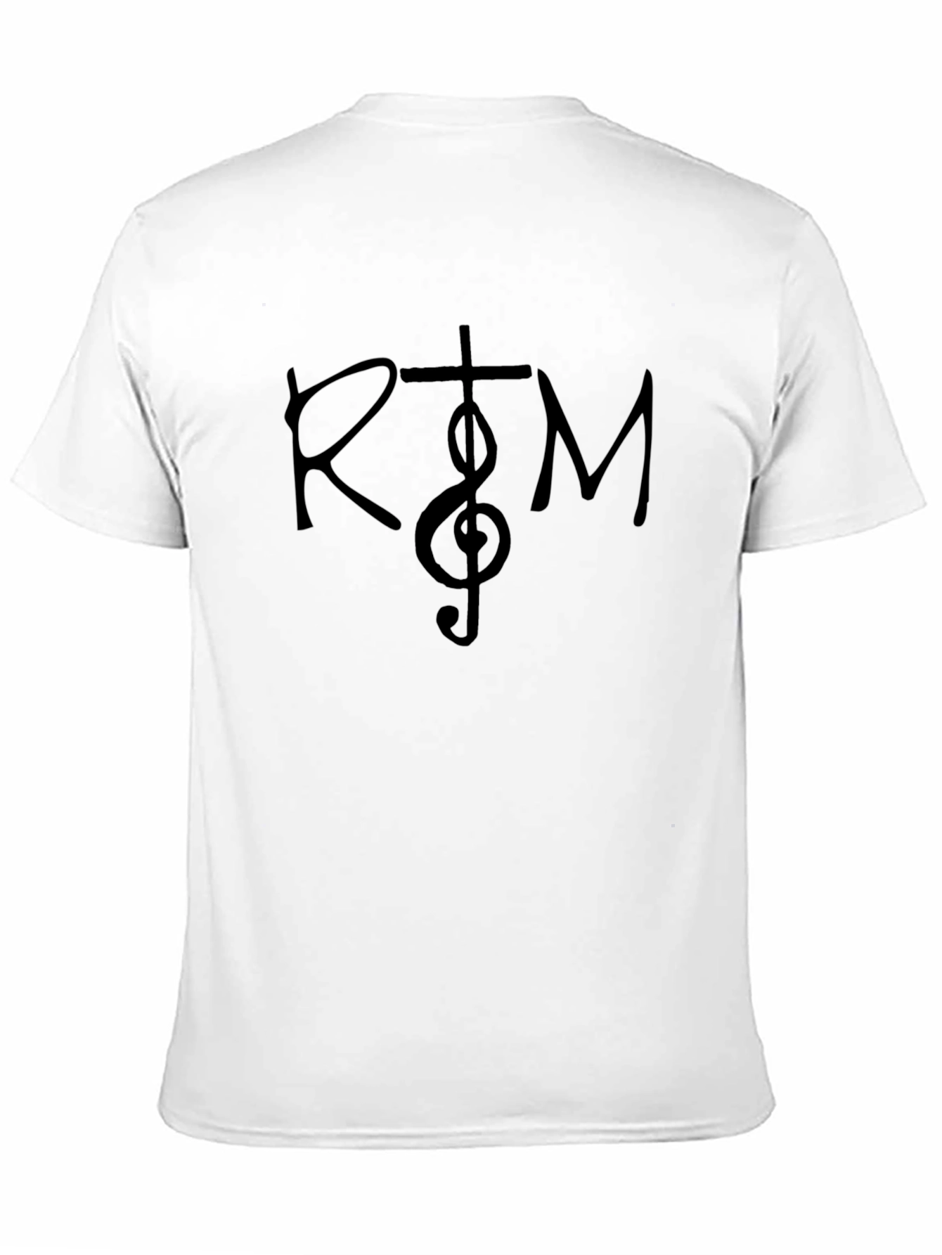 RTM Music Symbol Graphic Tee - Black