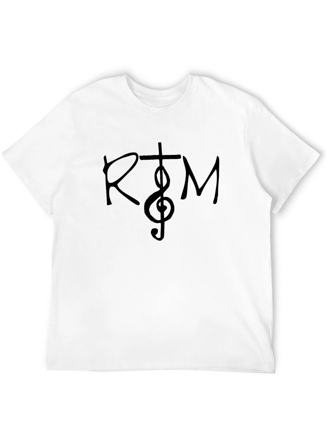 RTM Music Symbol Graphic Tee - Black