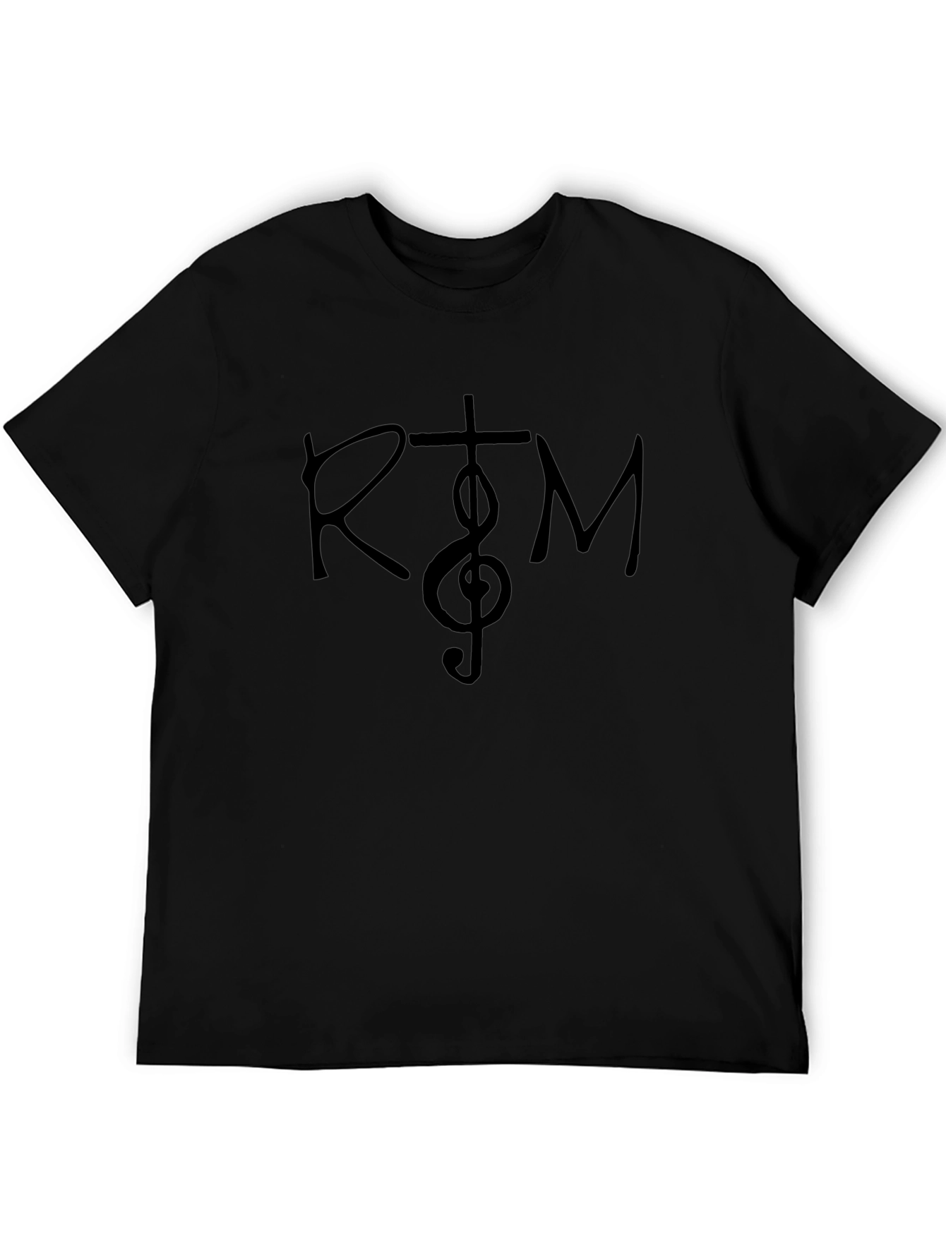 RTM Music Symbol Graphic Tee - Black