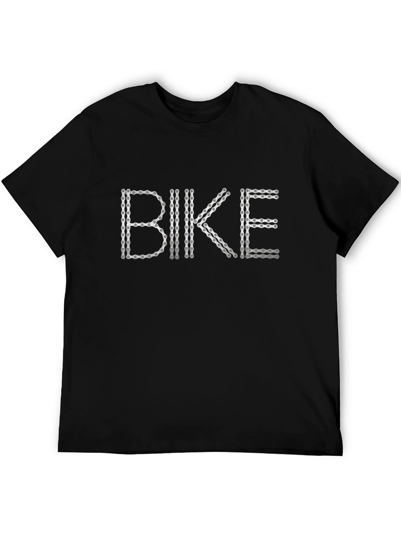 Bike Chain Graphic Tee - Cycling Enthusiast Shirt