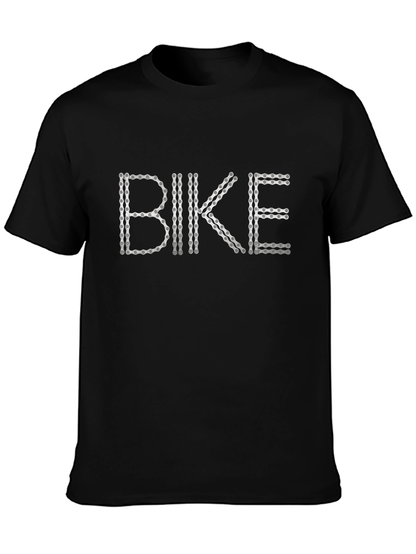 Bike Chain Graphic Tee - Cycling Enthusiast Shirt