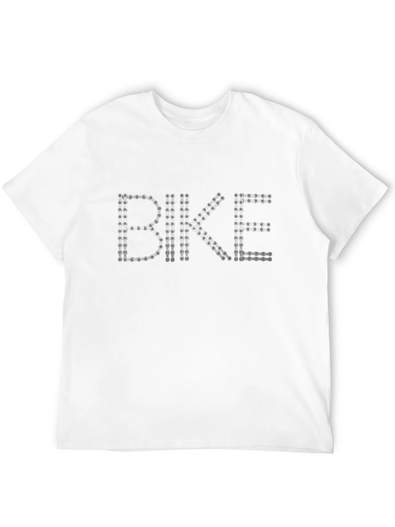 Bike Chain Graphic Tee - Cycling Enthusiast Shirt