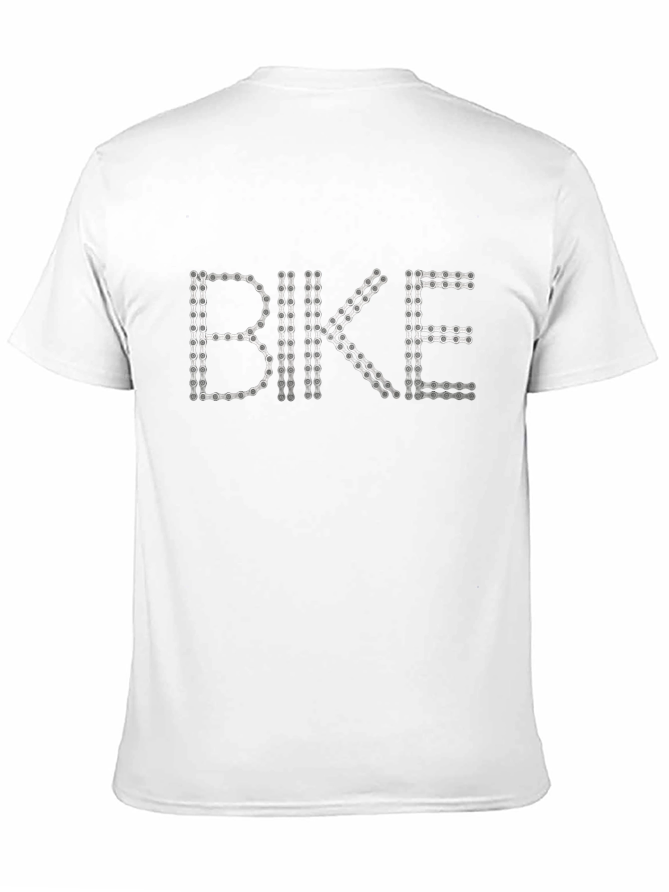 Bike Chain Graphic Tee - Cycling Enthusiast Shirt