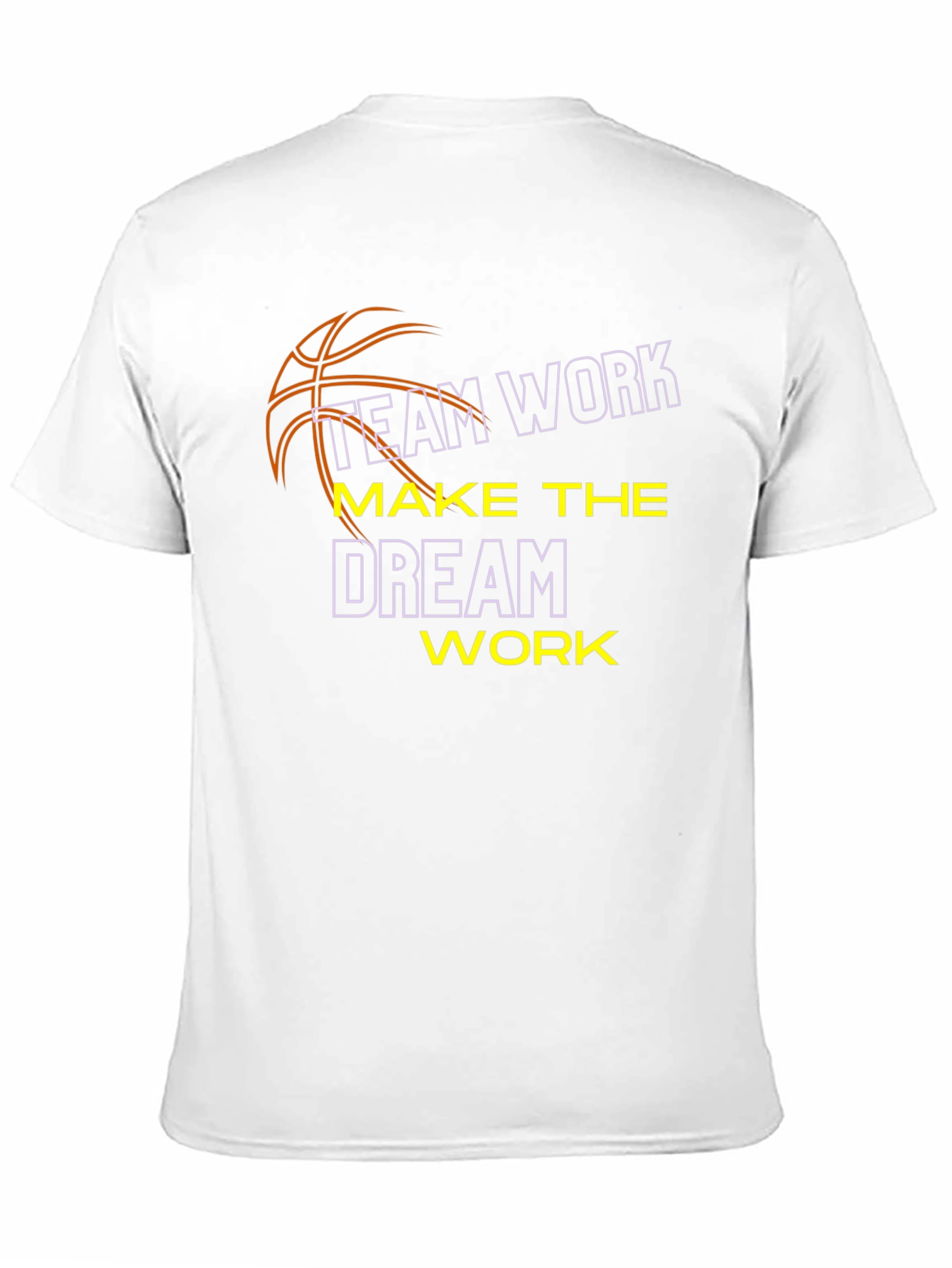Teamwork Basketball Graphic T-Shirt - Black