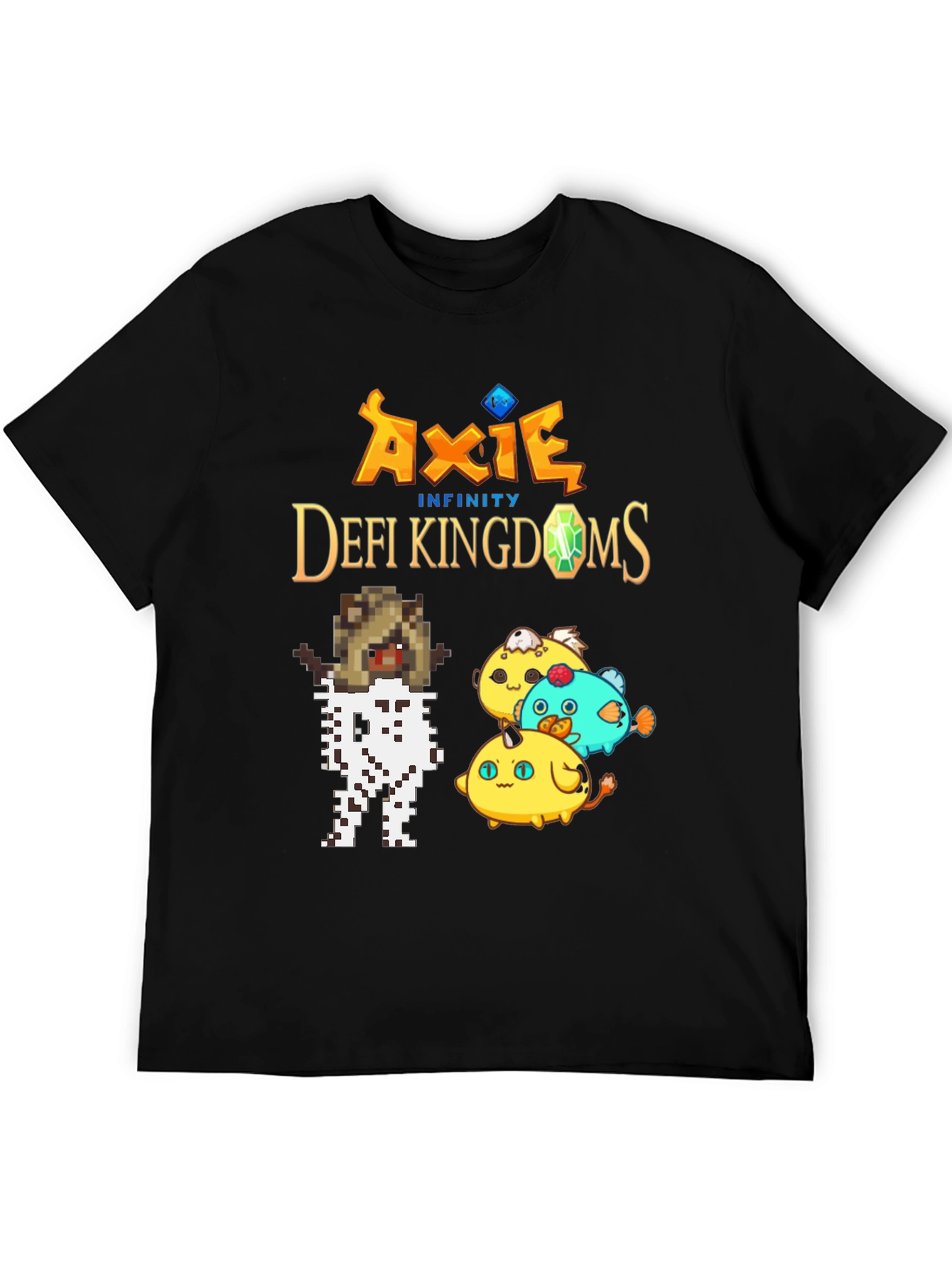 Axie Infinity Defi Kingdoms T-Shirt - Black