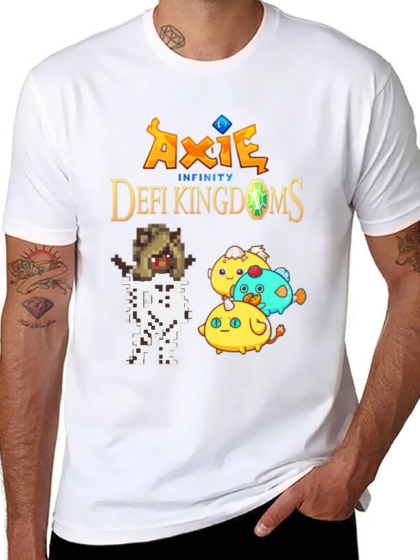 Axie Infinity Defi Kingdoms T-Shirt - Black