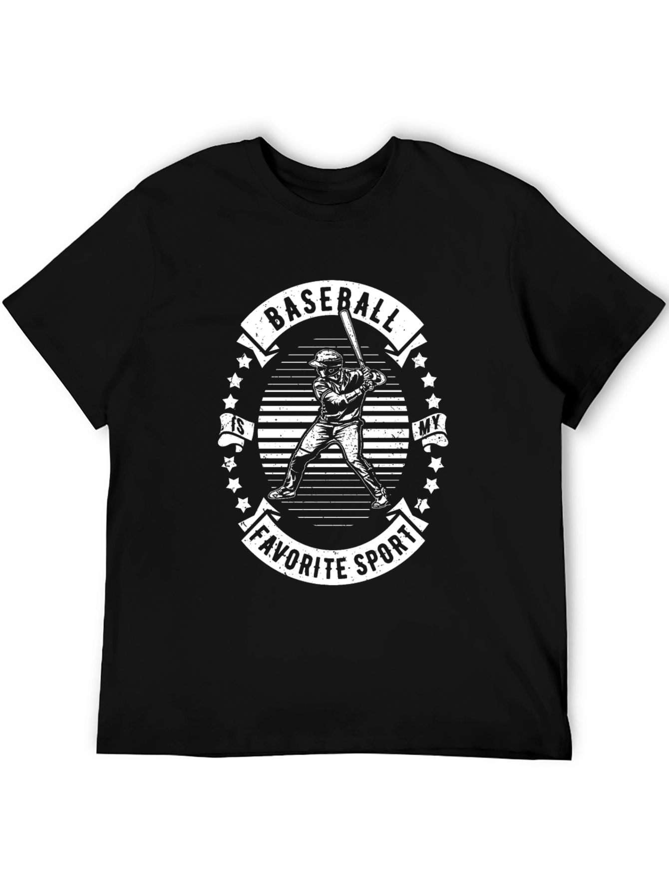 Baseball Is My Favorite Sport Graphic Tee