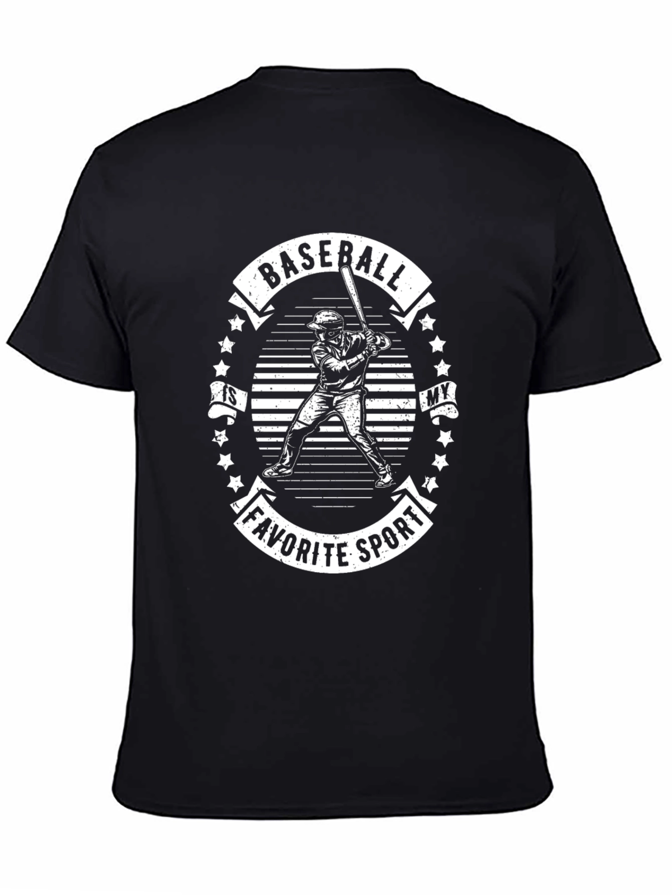 Baseball Is My Favorite Sport Graphic Tee