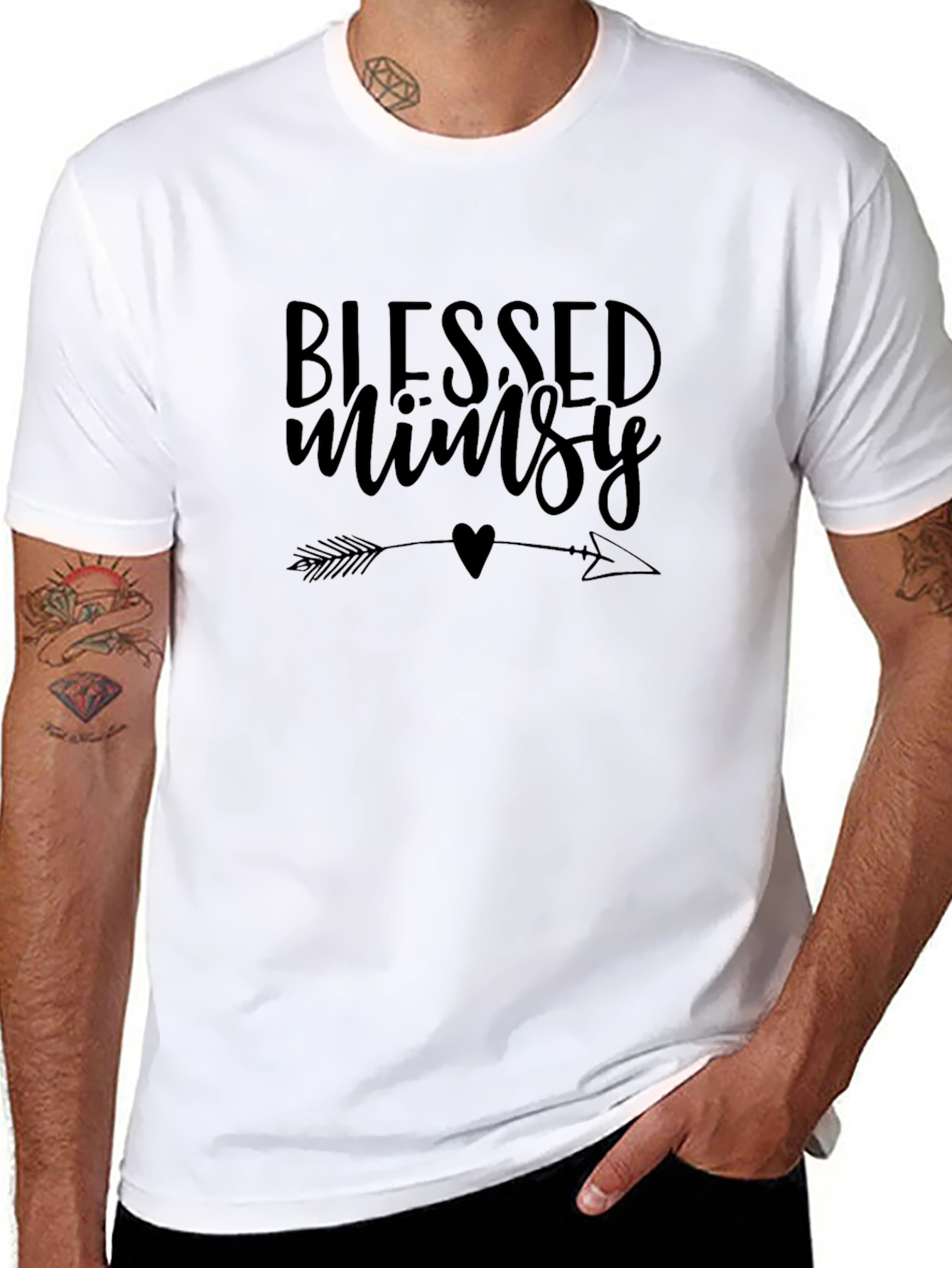 Blessed Mimsy Graphic Tee - Unisex Black T-Shirt