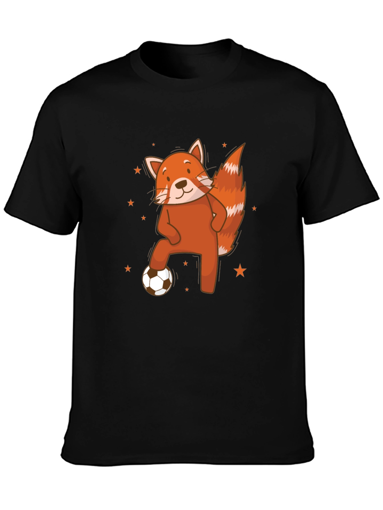 Red Panda Soccer T-Shirt - Cute Animal Tee